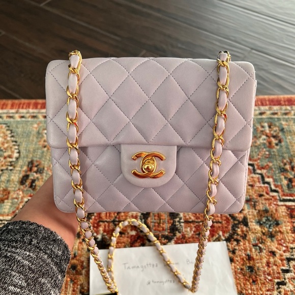 CHANEL Handbags - Chanel Classic Vintage Mini Square Flap Bag